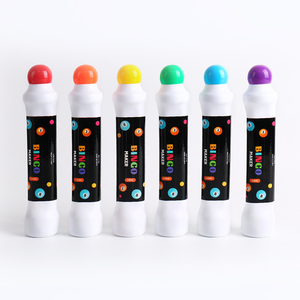 Stylo marqueur à points de 18 mm haute capacité avec applicateur à pointe éponge pour cartes de <span class=keywords><strong>bingo</strong></span>, personnalisable avec logo et couleur, pour contenants en plastique - Product Image 1