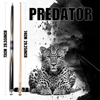 PREOAIDR 3142 queue de billard T906 bâton de manche en érable 12.5/11.8/10.8mm pointe PREDATOR Uniloc queue de billard