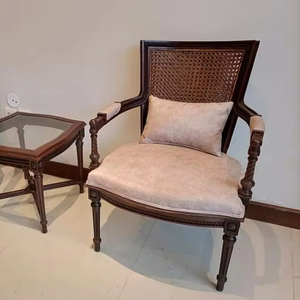 เก้าอี้รับประทานอาหารไม้เนื้อแข็งแบบพกพาดีไซน์ทันสมัยทนทานเป็นมิตรกับสิ่งแวดล้อมบ้านร้านอาหารคาเฟ่เฟอร์นิเจอร์ตกแต่ง - Product Image 1