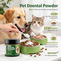 Poudre dentaire OEM pour chiens et chats – Complément de soin buccal pour une haleine fraîche et la santé des dents