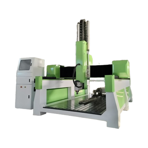 5-Achsen-CNC-Schaumschnitzmaschine mit Dreh vorrichtung und automatischem Werkzeug wechsel zur Herstellung von Schaum modellen und Skulpturen - Product Image 2