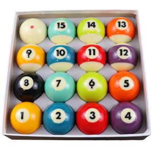 Bolas de Billar Americanas Yanmeiya, Juego de 16 Bolas de Resina de Tamaño Estándar para Aficionados - Product Image 3
