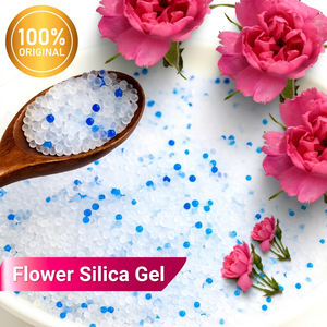 Meilleur Gel de Silice pour Séchage de Fleurs Séchées 500g, Perles Indicatrices Réutilisables, Dessiccant Adsorbant, Pureté 100%, Agent Auxiliaire Chimique CAS - Product Image 1