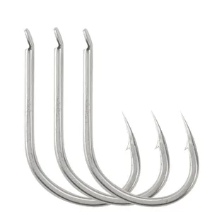 Wholesale Bulk 10# 12# 14# 16# 18# Fishing Hooks Best Iseama Shore Jig Hooks High Carbon Steel Assist Hook