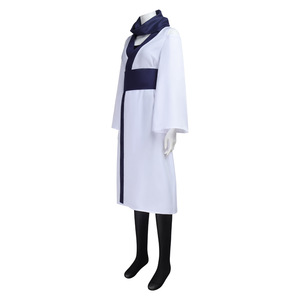 Costume de cosplay féminin Ryoumen Sukuna blanc et bleu marine pour convention de jeu printemps 2026 - Product Image 2