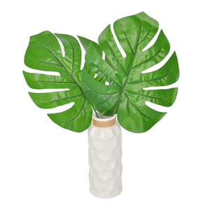 Hojas de Monstera Artificiales al por Mayor de 10cm-30cm, Vegetación de Seda para Decoración de Bodas y Hogar - Product Image 4