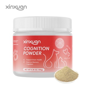 Poudre de cognition personnalisée Complément alimentaire sec pour animaux de compagnie pour la santé du cerveau et la mémoire Relaxation - Product Image 1