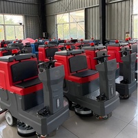 LM-W580 Nouvelle autolaveuse autoportée automotrice 3000/h Haute efficacité Batterie plomb-acide 24V100Ah pour entrepôt