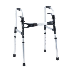 Aide à la marche en alliage d'aluminium, hauteur réglable, pliable, légère, pour les voyages et l'usage quotidien - Product Image 1