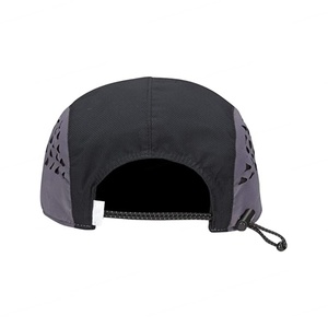 Bán Buôn Không Thấm Nước 5 Bảng Điều Chỉnh Mũ, Tùy Chỉnh 5 Bảng Điều Chỉnh Chạy <span class=keywords><strong>Cap</strong></span> Camper Hat, Trọng Lượng Nhẹ Nylon Neon Vàng Chạy Nắp Lưới - Product Image 4