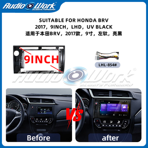 Accesorios para Coche, Panel de Acabado Interior, Reproductor Android para Coche, para <span class=keywords><strong>HONDA</strong></span> <span class=keywords><strong>BRV</strong></span> 2017, Radio DVD para Coche, Marco para Coche - Product Image 2