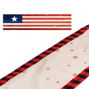 Nouveaux Chemins de Table Décoratifs pour Fêtes, Promotions, Accessoires de Gros, Chemins de Table Ambiance pour la Fête de l'Indépendance - Product Image 3