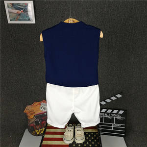 Productos Más Vendidos en China, Nuevo Diseño de Ropa para Bebés Niños, Conjunto de Camisa sin Mangas Estilo Coreano - Product Image 2