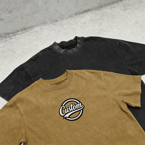 T-shirts à manches courtes pour hommes, coupe classique, en coton 100% respirant et écologique, avec logo personnalisé sur le devant, style streetwear - Product Image 3