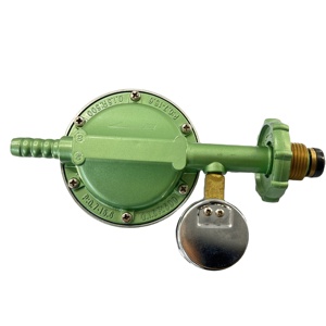 Structure de régulation de pression de gaz en laiton avec manomètre pour Butane/Propane/GPL - Température de fonctionnement de -40°C à 200°C OEM disponible pour la cuisine à domicile - Product Image 6