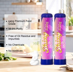 Cấp Thực Phẩm Độ Tinh Khiết Cao 99.95% Chất Lượng Cao Kem Sạc Tại Thị Trường Thấp Giá 2000G Whip Thương Hiệu Đánh Kem Sạc - Product Image 3