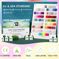 Ensemble de vernis à ongles en gel BOZLIN EU USA Formula Soak Off, OEM, non toxique, vegan, collection de vernis à ongles en gel en gros, 150 couleurs, sans HEMA
