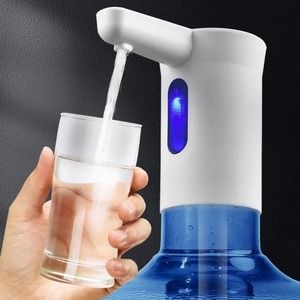 Electric Portable Water Dispenser Pump for Gallon Bottle Usb Charge with <b>Extension</b> <b>Hose</b> Barreled Tools - Product Image 3