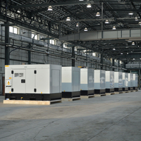 Générateur entièrement en cuivre 40kw Chines Yuchai Générateur silencieux Auvent Type triphasé 50kva diesel Genset