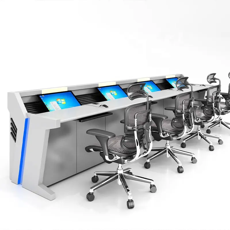 Operazioni di sicurezza centro di comando tavolo operatorio tavolo di monitoraggio mobili per sala conferenze scrivania per PC da ufficio