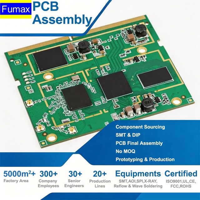 Rapid Prototype PCB Assembly for Industrial Electronics NPI and Mass Production