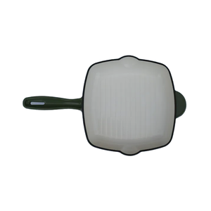 Sauteuses carrées <span class=keywords><strong>émaillée</strong></span>s de 30cm en <span class=keywords><strong>fonte</strong></span> écologique et non toxique pour four à steak et cuisinière - Product Image 4