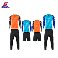 Seragam Kiper Pria Profesional Buatan Khusus, Jersey Latihan Sepak Bola Bernapas, Pakaian Sepak Bola Kustom