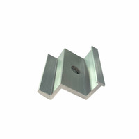 Supports de montage de panneau solaire Pince d'extrémité à pince moyenne pour support de montage de module de panneau solaire