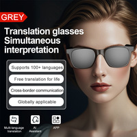 Lunettes de soleil de sport pour le cyclisme, protection solaire, lunettes intelligentes à traduction IA, lunettes intelligentes universelles, lunettes de soleil de luxe mondiales