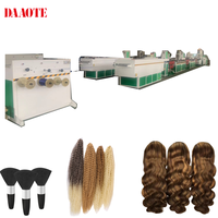 Tresses synthétiques PBT/PP/PET/tresses/dreads cheveux pour femmes/perruques fil/fibre cils Monofilament ligne de production/machine