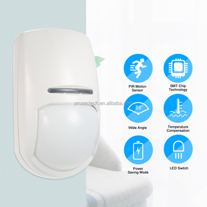 Bộ Cảm Biến Chuyển Động Hồng Ngoại PIR, Bộ Cảm Biến <span class=keywords><strong>Mini</strong></span> Cảm Biến Chuyển Động PIR Có Dây 2 Yếu Tố - Product Image 2