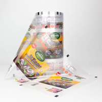 Film en rouleau VFFS en nylon PE laminé vierge, haute résistance à la traction, thermoscellable, pour l'emballage en vrac de céréales et d'aliments secs