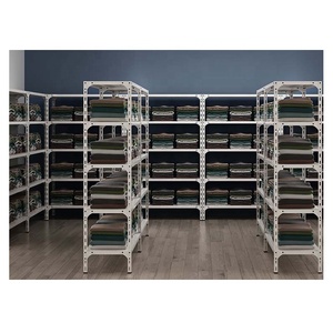 אפור אור החובה מחוררת זווית מדפי - Product Image 4