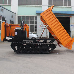 핫 세일 2톤 소형 덤퍼 크롤러 엔지니어링 미니 트랜스포터 덤퍼 크롤러 - Product Image 1