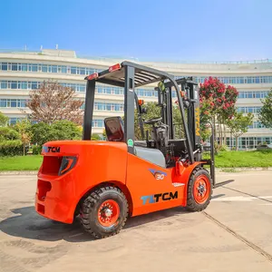 TLTCM China Hot Sell Counterbalanced 3000kg 3500kg 3 Ton 3.5 Ton Diesel Forklift With Mechanical Transmission And Suitable Seat