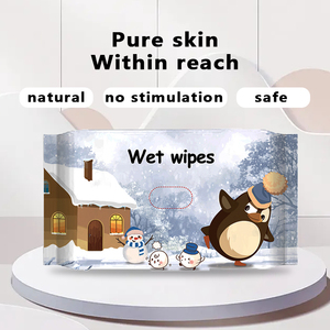 OEM produit et fabrique un grand sac de lingettes de nettoyage bon marché pour bébé pour les mains, la bouche et les fesses - Product Image 2