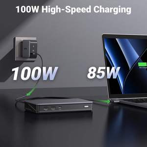 UGREEN CM615 Revodok <span class=keywords><strong>Pro</strong></span> 209 9 en 1 USB C Estación de acoplamiento Enlace de pantalla Dual 4K 60Hz Monitor USB Hub para <span class=keywords><strong>Macbook</strong></span> Laptop - Product Image 5