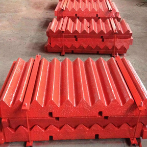 Piezas y Accesorios de Acero con Alto Contenido de Manganeso para Trituradoras de Mandíbulas OEM C80 C116 C120 C130 C150 C160 C200: Placas de Mandíbula Móviles y Placas de Revestimiento - Product Image 2