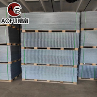 Pièces de treillis soudées galvanisées électriques 25x25mm pour le fabricant de cages pour animaux