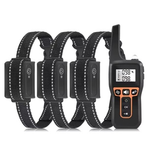 <span class=keywords><strong>Collier</strong></span> d'entraînement pour <span class=keywords><strong>chien</strong></span> anti-aboiement électrique étanche en plastique avec télécommande - Product Image 1