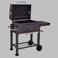 Barbecue d'extérieur en céramique, gril commercial au charbon de bois et au gaz, réchaud à thé et fruits en céramique pour camping