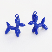 Couleurs d'été ballon chiens animaux de compagnie chiens charmes mode bijoux couleurs ballon chiens pendentifs