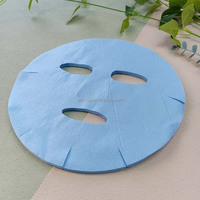 Masque en tissu Proyons à texture lisse, sans bords rugueux, sûr et confortable, en fibre bleue, pour le visage, adapté aux peaux sensibles, soin de beauté
