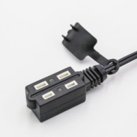 12FT Kabel Ekstensi SPT-2 16/2 18/2 NEMA 1-15P 1-15R