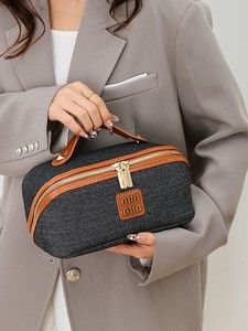 Custom Ladies Portable Travel Makeup Case Fashionable Cosmetic <b>Storage</b> Bag Custom Zipper <b>Toiletries</b> Case - Product Image 4