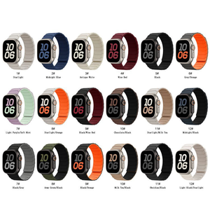 สายนาฬิกาซิลิโคนแม่เหล็กสำหรับ Apple Watch 42 มม. 46 มม. 49 มม. สำหรับ IWatch Series 11 10 Ultra 3 สายรัดข้อมือเปลี่ยนทดแทน - Product Image 2