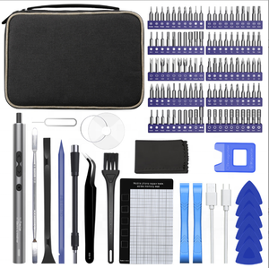 Surprise 50-en-1 outils de fixation jeu de <span class=keywords><strong>tournevis</strong></span> électrique de précision bricolage 3.7v <span class=keywords><strong>tournevis</strong></span> Rechargeable pour outils de réparation <span class=keywords><strong>Iphone</strong></span> 459g - Product Image 1