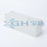 Boîtier de distribution électrique extérieur industriel YUDA 80x250x85mm, bornier à vis, IP67, plastique ABS, 10A, boîtier électronique