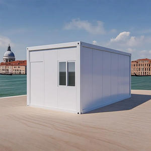 Bureau en conteneur préfabriqué en usine Pack plat moderne Immeuble de bureaux portable Dortoir Maison de jardin Maison modulaire de luxe - Product Image 3