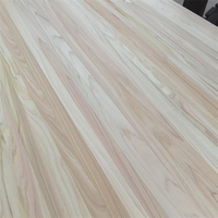 Panneau de bois de cèdre Hinoki japonais écologique sur mesure, planche de bois massif